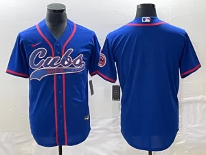 Mens Chicago Cubs Blue Jersey