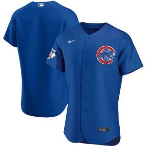 Mens Chicago Cubs Nike Royal Alternate Team Jersey