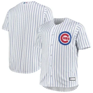 Mens Chicago Cubs White Royal Big & Tall Home Team Jersey