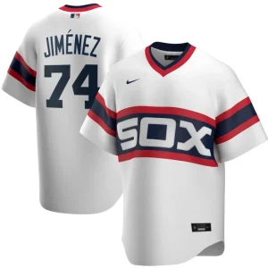 Mens Chicago White Sox Eloy Jimenez Nike White Alternate Player Name Jersey