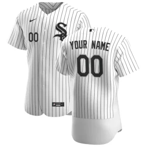 Mens Chicago White Sox Nike White Home Custom Jersey