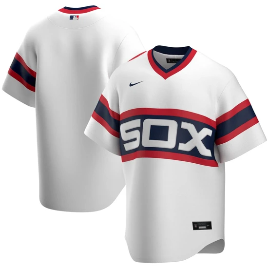 Mens Chicago White Sox Nike White Home Team Jersey 1