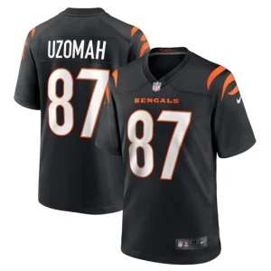 Mens Cincinnati Bengals C.J. Uzomah Nike Black Game Jersey