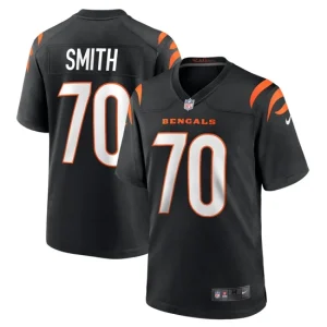 Mens Cincinnati Bengals DAnte Smith Nike Black Game Jersey