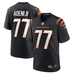 Mens Cincinnati Bengals Hakeem Adeniji Nike Black Game Jersey