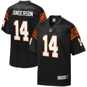 Mens Cincinnati Bengals Ken Anderson NFL Pro Line Black Retired Player Jersey