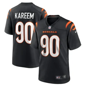 Mens Cincinnati Bengals Khalid Kareem Nike Black Game Jersey