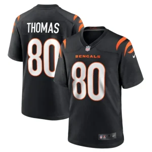 Mens Cincinnati Bengals Mike Thomas Nike Black Game Jersey