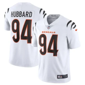 Mens Cincinnati Bengals Sam Hubbard Nike White Vapor Limited Jersey