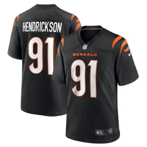 Mens Cincinnati Bengals Trey Hendrickson Nike Black Game Jersey