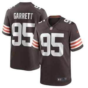 Mens Cleveland Browns Myles Garrett Nike Brown Player Game Jersey