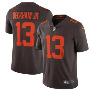 Mens Cleveland Browns Odell Beckham Jr. Nike Brown Alternate Vapor Limited Jersey