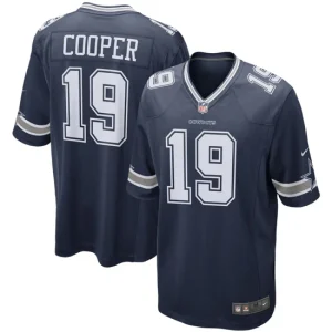 Mens Dallas Cowboys Amari Cooper Nike Navy Game Team Jersey