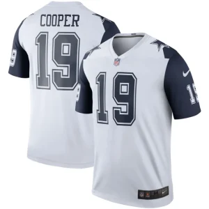 Mens Dallas Cowboys Amari Cooper Nike White Color Rush Legend Player Jersey