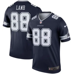 Mens Dallas Cowboys CeeDee Lamb Nike Navy Legend Jersey