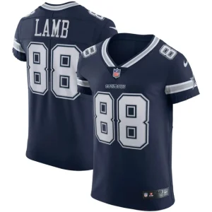 Mens Dallas Cowboys CeeDee Lamb Nike Navy Vapor Elite Jersey