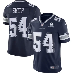 Mens Dallas Cowboys Jaylen Smith Nike Navy 60th Anniversary Limited Jersey