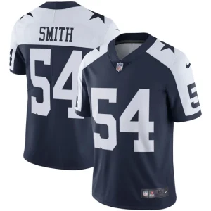 Mens Dallas Cowboys Jaylon Smith Nike Navy Alternate Vapor Limited Jersey