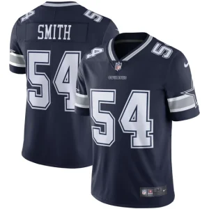 Mens Dallas Cowboys Jaylon Smith Nike Navy Vapor Limited Player Jersey