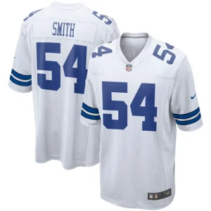 Mens Dallas Cowboys Jaylon Smith Nike White Game Team Jersey