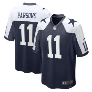 Mens Dallas Cowboys Micah Parsons Nike Navy Alternate Game Jersey