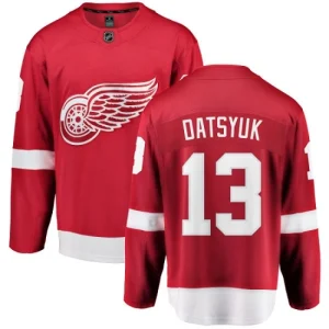 Mens Detroit Red Wings Pavel Datsyuk 13 Breakaway Red Fanatics Branded Home