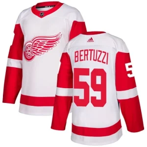 Mens Detroit Red Wings Tyler Bertuzzi 59 Authentic White Away