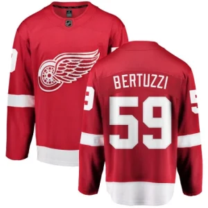 Mens Detroit Red Wings Tyler Bertuzzi 59 Breakaway Red Fanatics Branded Home