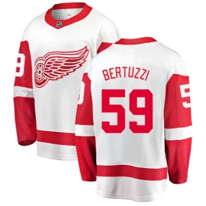 Mens Detroit Red Wings Tyler Bertuzzi 59 Breakaway White - Fanatics Branded Away