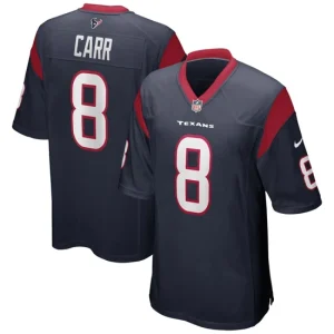 Mens Houston Texans David Carr Nike Navy Game Retired Player Jersey