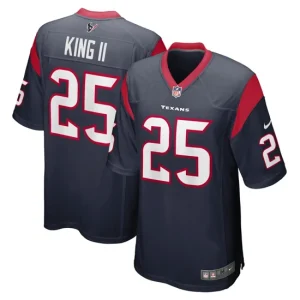 Mens Houston Texans Desmond King II Nike Navy Game Jersey