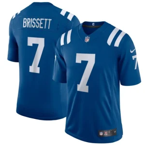 Mens Indianapolis Colts Jacoby Brissett Nike Royal Vapor Limited Jersey