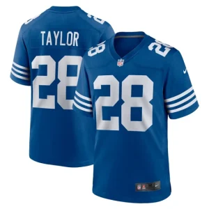 Mens Indianapolis Colts Jonathan Taylor Nike Royal Alternate Game Jersey