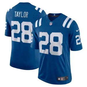 Mens Indianapolis Colts Jonathan Taylor Nike Royal Vapor Limited Jersey