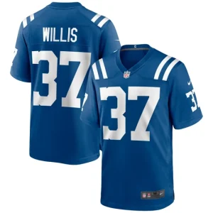 Mens Indianapolis Colts Khari Willis Nike Royal Game Jersey