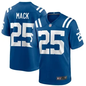 Mens Indianapolis Colts Marlon Mack Nike Royal Game Jersey