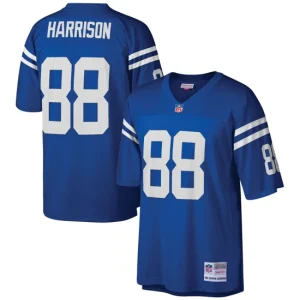 Mens Indianapolis Colts Marvin Harrison Mitchell & Ness Royal Retired Player Legacy Jersey