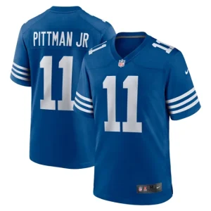 Mens Indianapolis Colts Michael Pittman Jr. Nike Royal Alternate Game Jersey