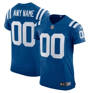 Mens Indianapolis Colts Nike Royal Vapor Elite Custom Jersey