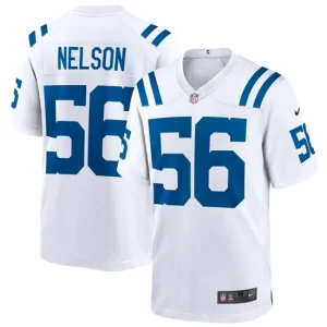 Mens Indianapolis Colts Quenton Nelson Nike White Game Player Jersey