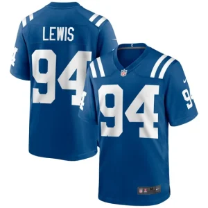 Mens Indianapolis Colts Tyquan Lewis Nike Royal Game Jersey