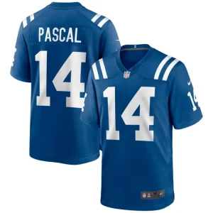 Mens Indianapolis Colts Zach Pascal Nike Royal Game Jersey