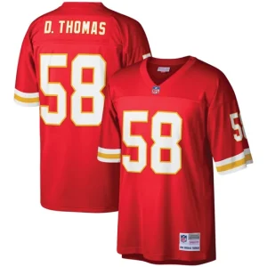 Mens Kansas City Chiefs Derrick Thomas Mitchell & Ness Red Legacy Jersey