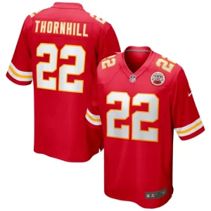 Mens Kansas City Chiefs Juan Thornhill Nike Red Game Jersey