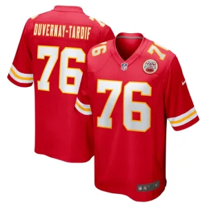 Mens Kansas City Chiefs Laurent Duvernay-Tardif Nike Red Game Player Jersey