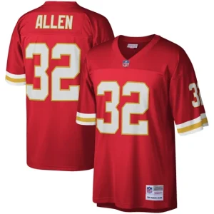 Mens Kansas City Chiefs Marcus Allen Mitchell & Ness Red 1994 Legacy Jersey