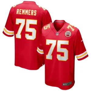 Mens Kansas City Chiefs Mike Remmers Nike Red Game Jersey