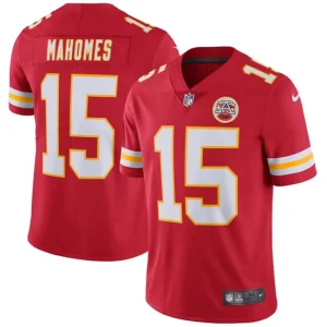 Mens Kansas City Chiefs Patrick Mahomes Nike Red Vapor Untouchable Limited Jersey