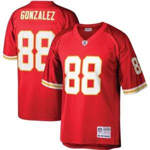 Mens Kansas City Chiefs Tony Gonzalez Mitchell & Ness Red Legacy Jersey