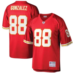 Mens Kansas City Chiefs Tony Gonzalez Mitchell & Ness Red Retired Player Legacy Jersey